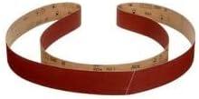 3M™ 638060-05031 384F Coated Abrasive Belt, 1-1/8 in W x 21 in L, 60+/Medium, Aluminum Oxide Abrasive, XF-Weight Cloth Backing