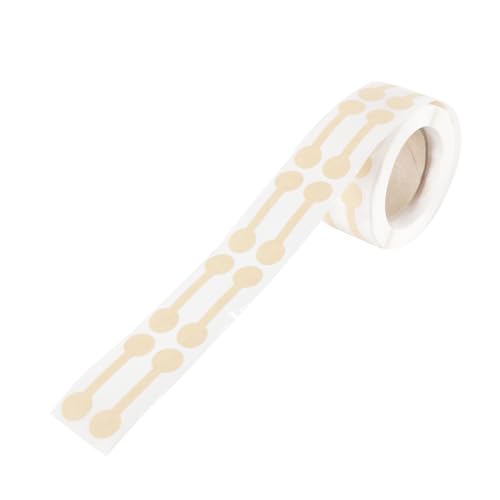 ACOLY 2 Rollen/1000 Stück Schmuck-Preisschilder, Ring- und Armbandetiketten, selbstklebende Aufkleber zur Identifizierung von Halsketten und Ohrringen