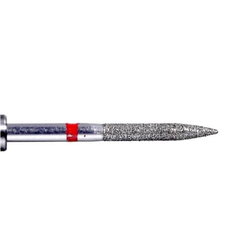 Mydent 863-016F Defend FG Friction Grip Flame Shaped Fine Grit Diamond Burs 10/Pk