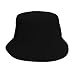 Custom Bucket Hat Personalized Add Your Name/Logo/Picture Foldable Fisherman's Caps Summer Sun Hat for Men&Women Summer Beach Outdoor Traveling Black