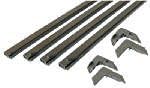 Prime Line PL7806 3' X 3/4" X 5/16" Bronze Aluminum Screen Frame Kit