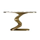 2. Finition marbre : les dessus de table en imitation marbre ajoutent une touche glamour luxueuse à votre espace de vie. La surface lisse rend le nettoyage facile, essuyez en quelques secondes