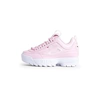 FILA Girl's Disruptor F Kids Sneaker, Pink A Boo, 10 UK Child