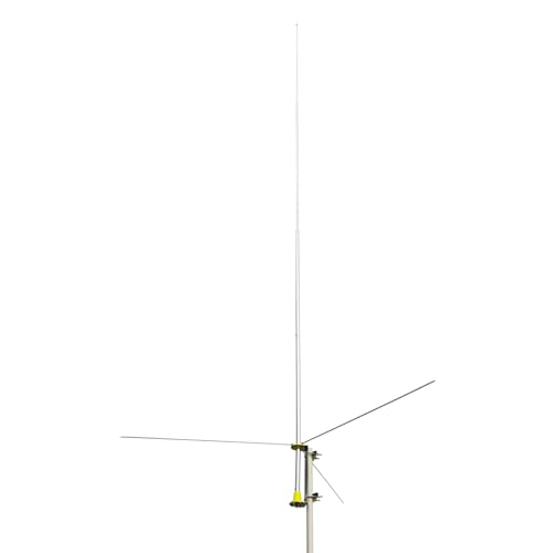 YNIBST 26~28MHz CB Base Station Antenna,20 ft. Aluminum Alloy Omni-Directional Outdoor Antenna for Cobra Midland Uniden President CB Radio Transceivers