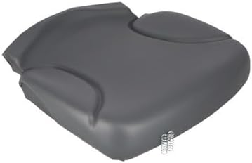 Seat Cushion - Bottom Gray Vinyl Skid Steer fits John Deere 240 250 260 270 280 315 317 320 325 328 AT315381 fits Bobcat A220 A300 S130 S160 S175 S185 S220 S300 T190 T200 763 773 863 864 873 6675322