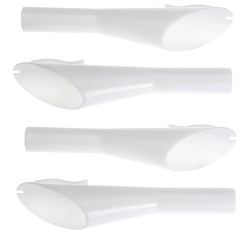 Fuel Filler Gas Tank Funnel Tube Replace 8U5A17B068AD 8U5Z17B068A 8U5Z17B068B for Ford F150 Focus for Lincoln Fuel Tank Filler Tube Neck Sleeve (4 PCS)
