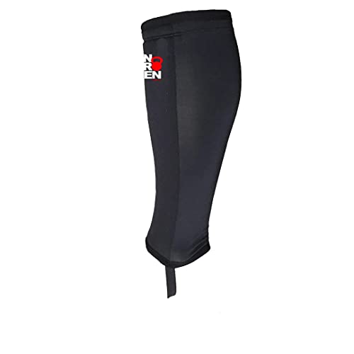 Unbrokenshop.com Cross Fit Shin Guard Calf Compression Sleeve, Weightlifting, Deadlift, Rope Climb, Box Jumps for Men Women, One Sleeve (Black)2