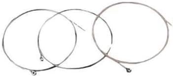 HRB MUSICALS Stainless Steel Acoustic Guitar string 1st E String 2pc, 2nd B string 2pc, (Pack of 4 Pieces)