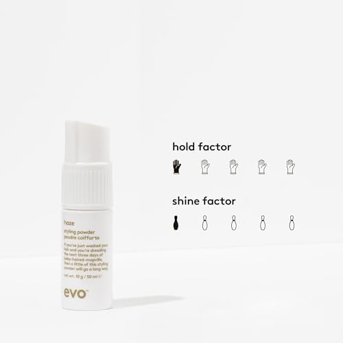 EVO Haze Styling Powder - Super Lightweight Styling Powder For Matte Texture, Volume & Touchable Texture Without Residue - 10g