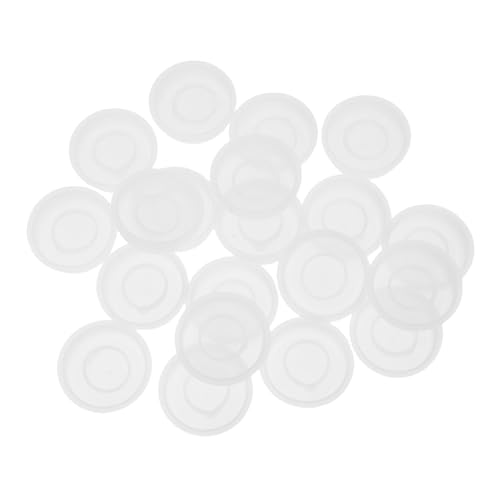 MUCKLILY Secure Industrial Drum Covers 20pcs Oil Drum Seal Caps Bung Set Easy Install Pull Ring