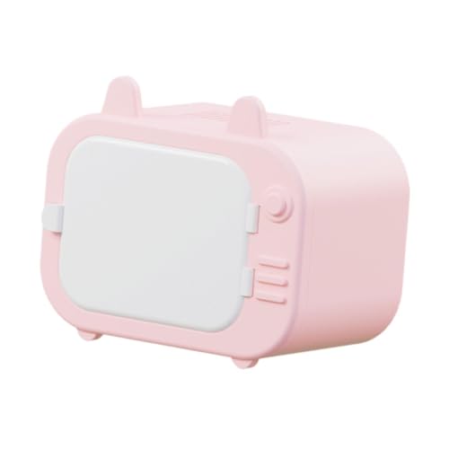 WeiLaiKeQi Hamster Hideout DIY Cage Shelter Tiny House for Guinea Pig Gerbil Small Pets, Pink