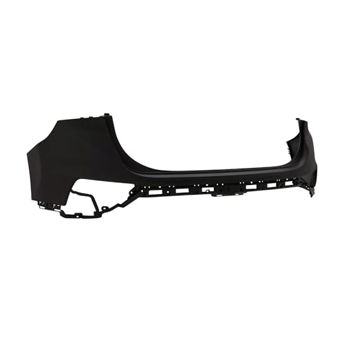 Image of Compatible with Hyundai Santa Fe 2019-2020 Rear Bumper Cover | Primed, Ready to Paint, OEM 86611S2000, HY1114105