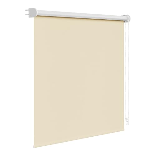 WOLTU Store Occultant Enrouleur avec Installation par Perçage Uniquement, Rideau Opaque avec...