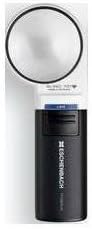 Eschenbach No. 1511-6 Mobilux Aspheric LED Illuminated Hand Held Magnifier, 6x Magnification, 24 D Diopter, 58mm Lens Diameter