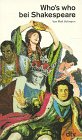 Paperback Who's who bei Shakespeare [German] Book