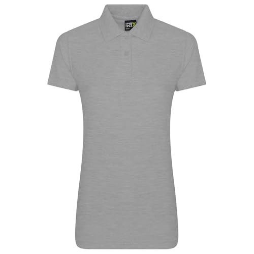 Image of PRO RTX Womens/Ladies Polo Shirt (XL) (Heather Grey)