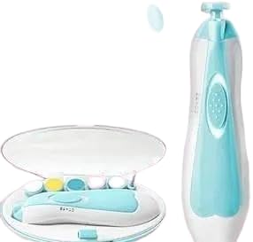 Baby Electric Nail Trimmer for Baby Nail Cutter for New Born Baby with 6 Grinding Heads Automatic Kids Nail Grinder Set Safe Nail Trimmer Kit for Kids Toddler Toes and Fingernails(Multicolor KIT)-image-44