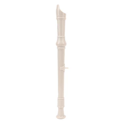 8 Hole Soprano Recorder Detachable Design, Exquisite Craftsmanship, Comfortable Playability for Beginners, ABS Material Green (White)