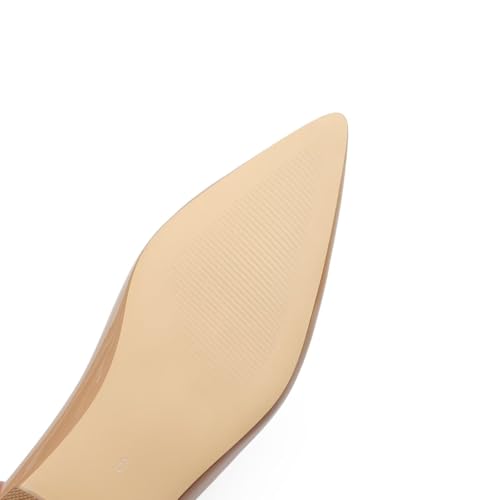 Classic Pointed Toe Flats for Women Dressy Comfortable, Slip-On Dress Business Casual Office Work Shoes4