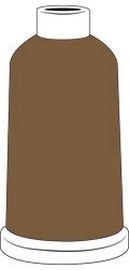 Hilo de bordar Madeira Rayon 1100 yd color marrón miniatura 1