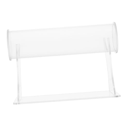 LRXIYODE Supporto Organizzatore Per Cerchietti e Gioielli Espositore Portatile Per Braccialetti e Collane Per Bambine e Feste Trasparente
