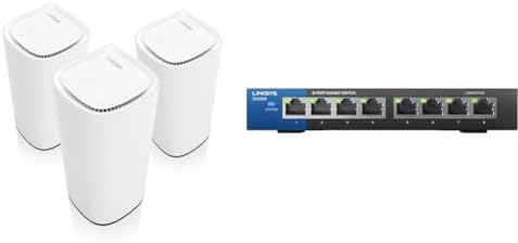 Amazon.com: Linksys Velop Pro WiFi 6E Mesh System - Cognitive Mesh ...