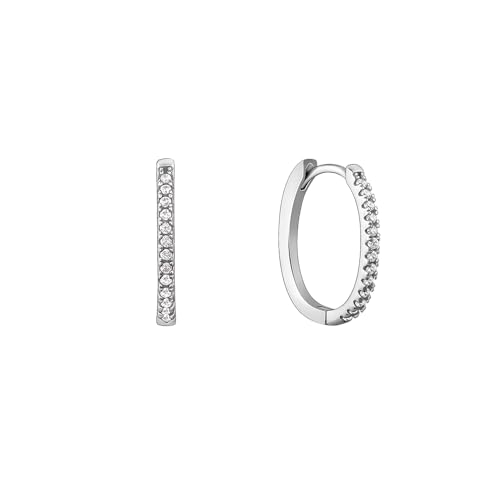 GIVA 925 Silver Zircon Twinkling Hoop Earrings | Gifts for Girlfriend, Gifts for Women and Girls | With Certificate of Authenticity and 925 Stamp | 6 Month Warranty GIVA 925 Silver Zircon Twinkling Hoop Earrings | Gifts for Girlfriend, Gifts for Women and Girls | With Certificate of Authenticity and 925 Stamp | 6 Month Warranty