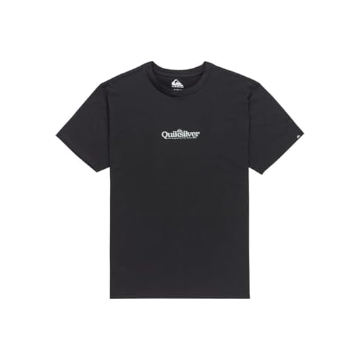 Quiksilver T-Shirt Manche Courtes EV Fineline SS Garçon 8-16 Ans Noir 16
