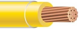 1000' 10 Gauge Yellow THHN THWN-2 Copper Wire Conductor Heat Moisture Gasoline Resistant