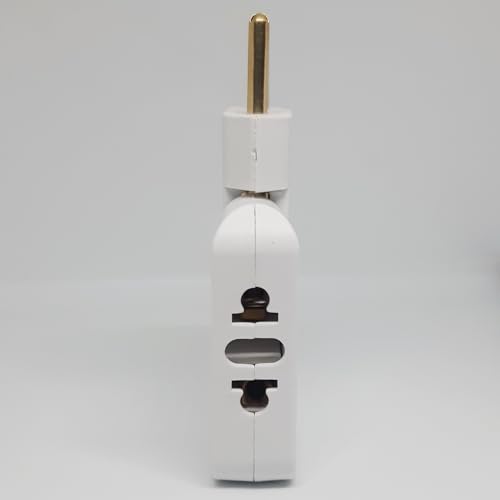 Adaptador de Tomadas Articulado T Com 3 Entradas Benjamin 10A Flexível Até 250v