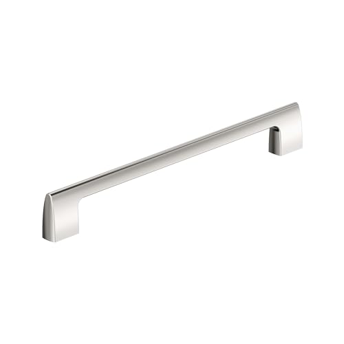 Amerock 10-1/16" Riva Polished Nickel Drawer Pull