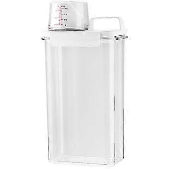 veeha Enterprise 1800ML Liquid Laundry Detergent Dispenser|Laundry Powder Containers Clear Liquid Dispenser | Home Organization | Storage Bins & Baskets|1 Piece Laundry Powder Storage Container-image-20