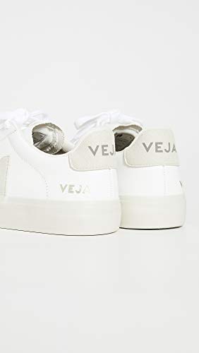 Veja Women's Campo Sneakers, White/Natural, 6 Medium US4