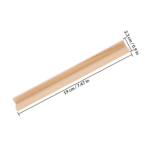 Set de 10 sujetadores de dominó de madera de 19 cm miniatura 2
