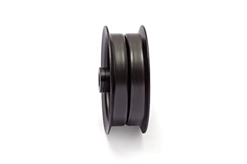 Terre Products, Flat Idler Pulley, Compatible with Lawn Mowers Cub Cadet, MTD, Craftsman, Replacement for 756-04224