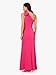 Adrianna Papell Women's Stretch Crepe Long Dress, Hot Pink