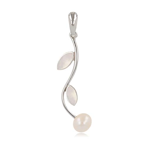 Collier Argent 925 Perle de Culture MAGNOLIA, le cadeau idéal pour femme