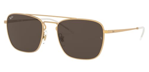 Ray-Ban Men's 0RB3588 Sunglasses, Grey (Rubber Gold), 55.0