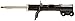 Monroe Shocks & Struts OESpectrum 72708 Suspension Strut