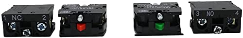 Botón XB2 interruptor momentáneo de 22 mm con símbolo de flecha para cuadro eléctrico 4