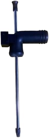 Bierpionier Double Beer Snorkel with Time - Beer Snorkel - Beer Bong with Timer - for Parties Drinking Game