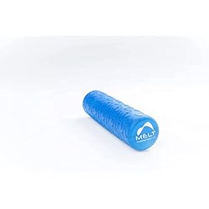 18 Inch Travel Soft Foam Roller, Blue, Exercise-Foam-Rollers, Mobility Improvement, Latex Free