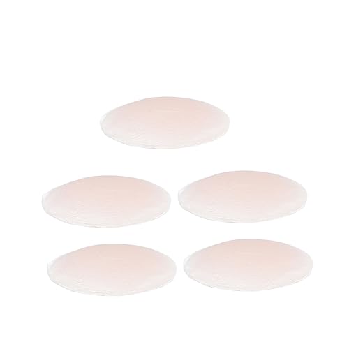 TOVINANNA 5個 まつげシリカゲルを接ぎ木する まつげエクステ用品 まつげホルダーパッド 技術 まつげエクステ用のまつげツール まつげパッド 額クッション 額ステッカー 額パッド Beige
