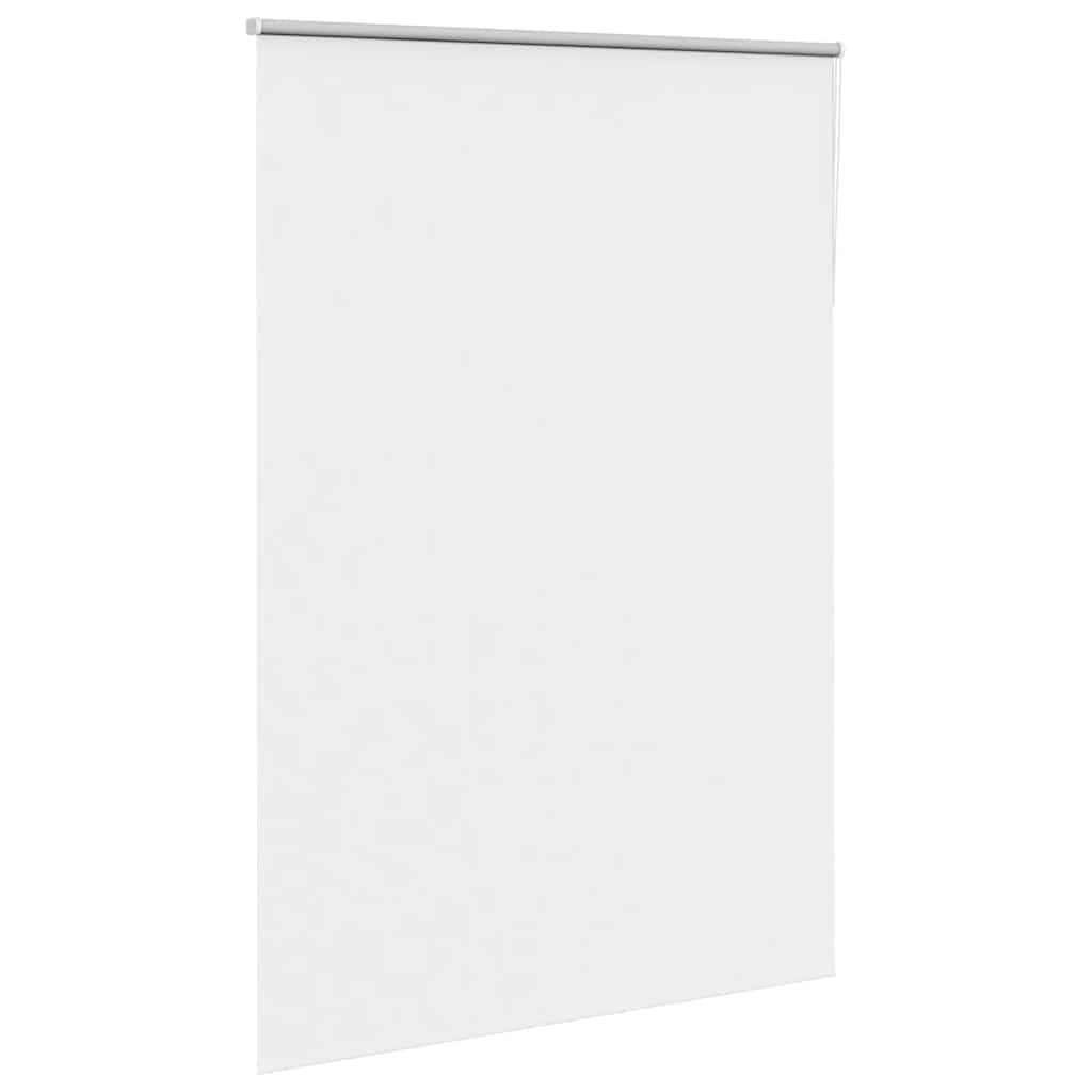 Tenda a rullo oscurante bianca 160x230 cm con tessuto 156,6 cm in poliestere, avvolgibile regolabile con cordino, persiana frangisole per privacy e isolamento termico interno ufficio camera