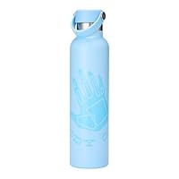BODY GLOVE - Botella De Agua Aislada De Acero Inoxidable De 25 Onzas, Doble Pared Aislada Al Aspiradora, Termo Para Deportes, Trabajo, Escuela (azul Bebe/25 Onzas