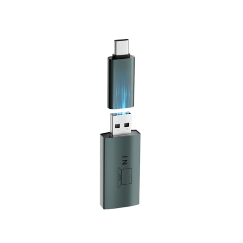 Image of domyfan 2-in-1 Hub Video Transmission Adapter Suitable for Laptops Without Full-Featured Type-C Ports, Monitor Adapter Work for Windows, MacOS M1 M2 M3 M4