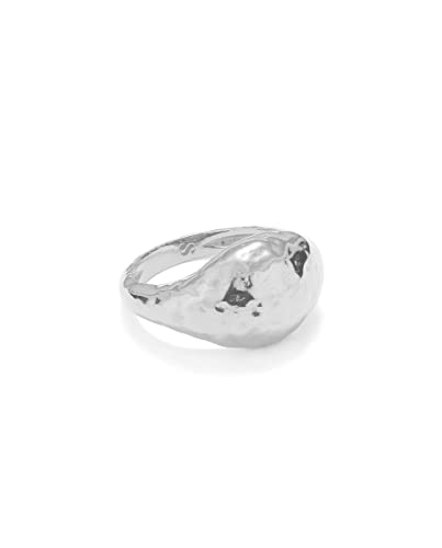 Bague en argent sterling pour femme au design minimaliste et elegant