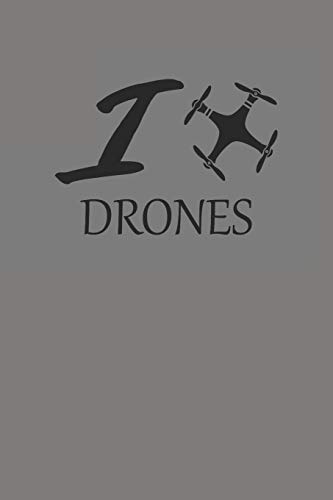 DRONES: DROHNEN NOTIZBUCH Notebook Drone Journal 6x9 lined