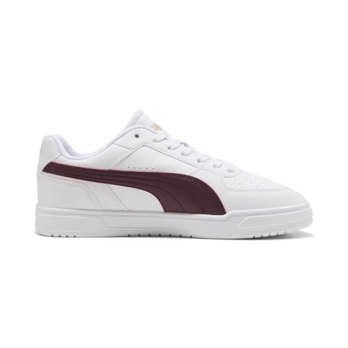 PUMA Erwachsene Caven III Sneakers 38, White Ruby Noir Gold Red – Ansicht 5