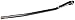 Dorman TC81044XL Front Passenger Side Outer Steering Drag Link Compatible with Select Dodge Models